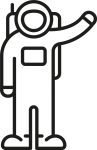endlosmedia Astronaut Icon